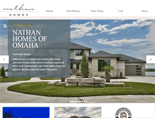 Tablet Screenshot of nathanhomesomaha.com